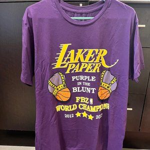 Flatbush Zombies Laker Paper T-shirt